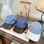 Louis Vuitton denim monogram baseball cap — high-resolution view 11
