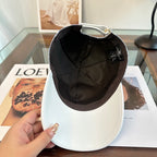 Louis Vuitton denim monogram baseball cap — high-resolution view 4