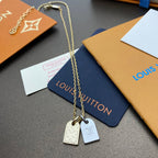 Louis Vuitton Double Brand Adjustable Necklace – Luxury Designer Jewelry – product image 2