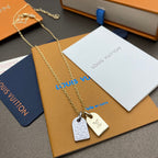 Louis Vuitton Double Brand Adjustable Necklace – Luxury Designer Jewelry – product image 3