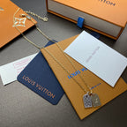 Louis Vuitton Double Brand Adjustable Necklace – Luxury Designer Jewelry – product image 4