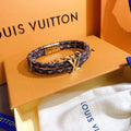 Louis Vuitton Double Leather Bracelet – Luxury Jewelry – product image 1