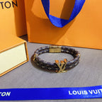 Louis Vuitton Double Leather Bracelet – Luxury Jewelry – product image 5