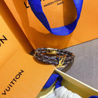 Louis Vuitton Double Leather Bracelet – Luxury Jewelry – product image 7