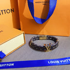 Louis Vuitton Double Leather Bracelet – Luxury Jewelry – product image 8