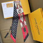 Louis Vuitton Double Satin Monogram Bow Tie & Headband for Women – product image 2