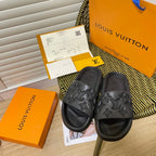 Louis Vuitton Fashion Embossed Couple Slippers – slippers product image 2
