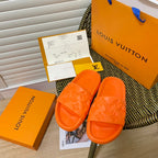 Louis Vuitton Fashion Embossed Couple Slippers – slippers product image 6