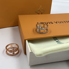 Louis Vuitton Flower Double Circle Ring – Luxury Designer Jewelry – product image 5