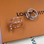 Louis Vuitton Flower Double Circle Ring – Luxury Designer Jewelry – product image 6