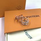 Louis Vuitton Flower Double Circle Ring – Luxury Designer Jewelry – product image 8