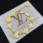 Louis Vuitton Four Leaf Clover Crystal Bracelet – Luxury Jewelry – product image 3