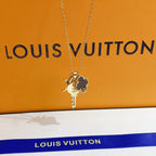 Louis Vuitton Four-leaf Clover Key Three Accessory Necklace – Luxury Designer Jewelry – product image 1