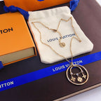 Louis Vuitton Four Leaf Clover Pendant Necklace – Luxury Designer Jewelry – product image 1