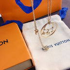 Louis Vuitton Four Leaf Clover Pendant Necklace – Luxury Designer Jewelry – product image 4