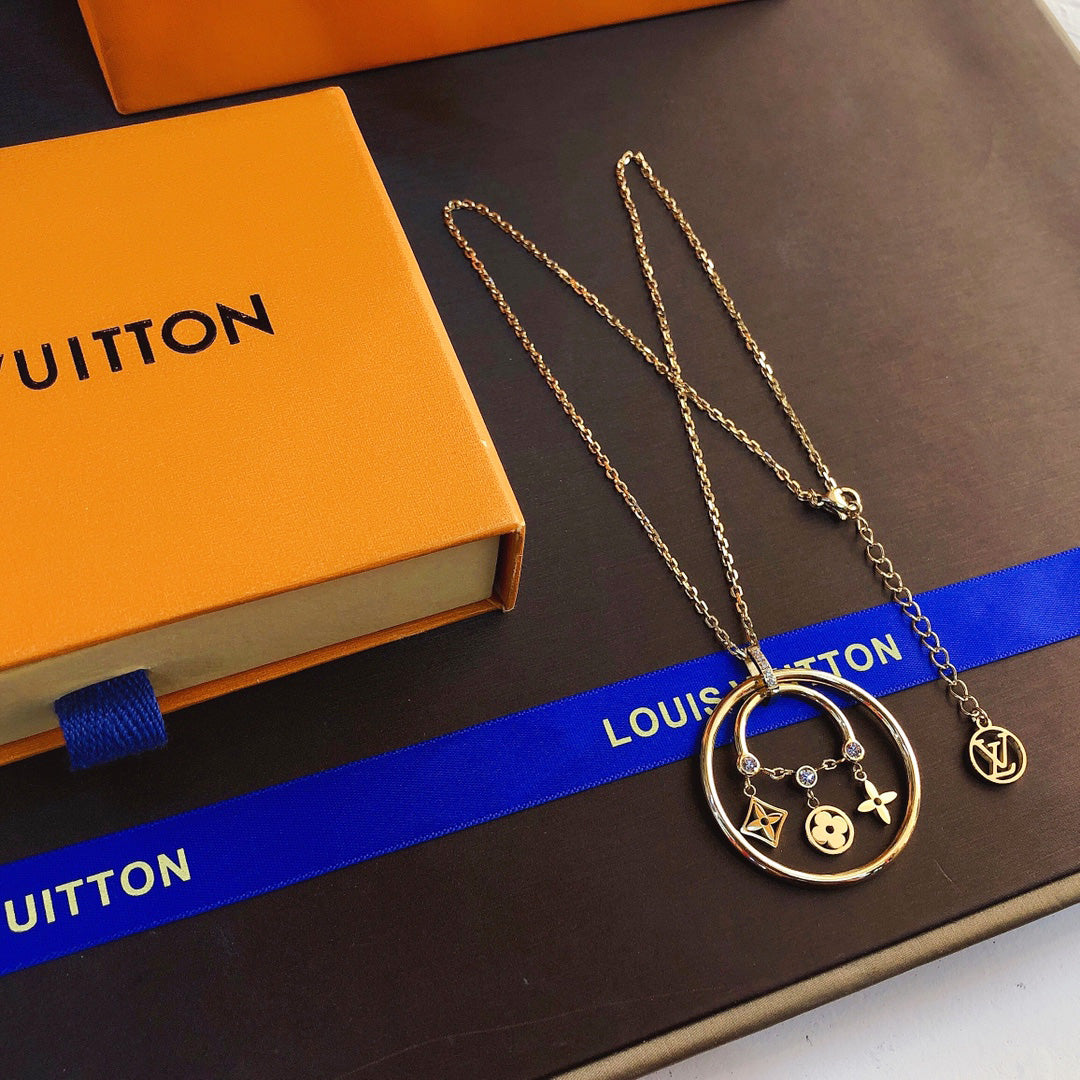 Louis Vuitton Four Leaf Clover Pendant Necklace – Luxury Designer Jewelry – product image 8
