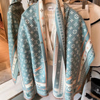 Louis Vuitton Full Monogram Cashmere Scarf Shawl for Women – product image 10