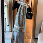 Louis Vuitton Full Monogram Cashmere Scarf Shawl for Women – product image 26