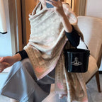 Louis Vuitton Full Monogram Cashmere Scarf Shawl for Women – product image 27