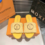 Louis Vuitton Fur Lock It Sandals – sandals product image 11