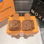 Louis Vuitton Fur Lock It Sandals – sandals product image 17