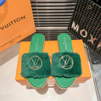 Louis Vuitton Fur Lock It Sandals – sandals product image 5