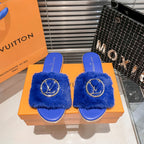 Louis Vuitton Fur Lock It Sandals – sandals product image 8