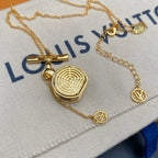 Louis Vuitton Gold Bag Pendant Necklace – Luxury Designer Jewelry – product image 3