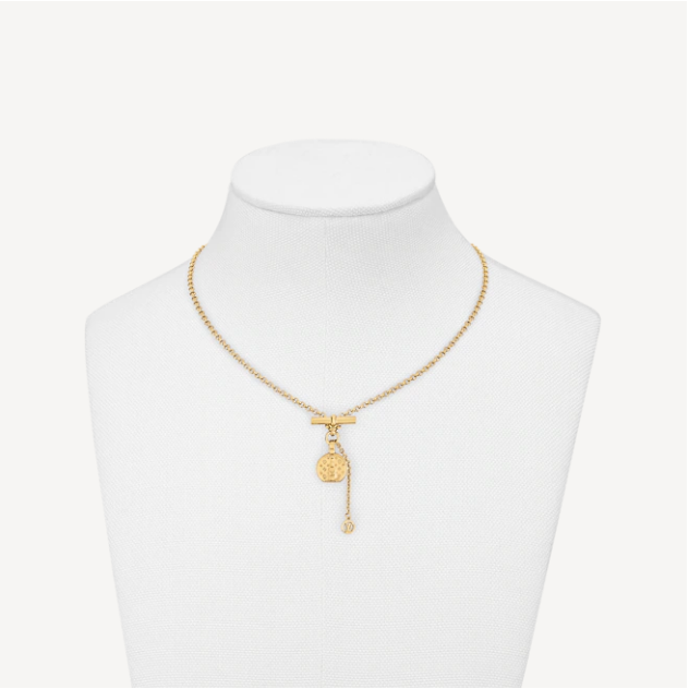 Louis Vuitton Gold Bag Pendant Necklace – Luxury Designer Jewelry – product image 4
