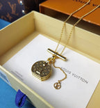 Louis Vuitton Gold Bag Pendant Necklace – Luxury Designer Jewelry – product image 7