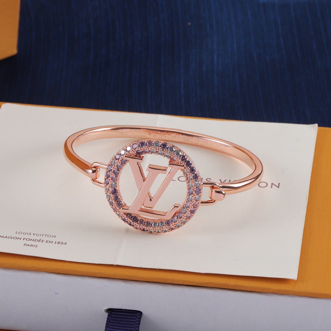 Louis Vuitton Gold-Tone Tresor Bracelet – Luxury Jewelry – product image 2