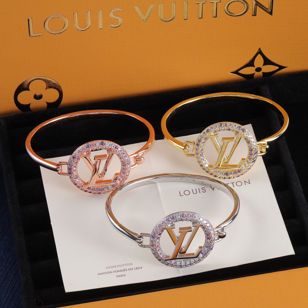 Louis Vuitton Gold-Tone Tresor Bracelet – Luxury Jewelry – product image 7