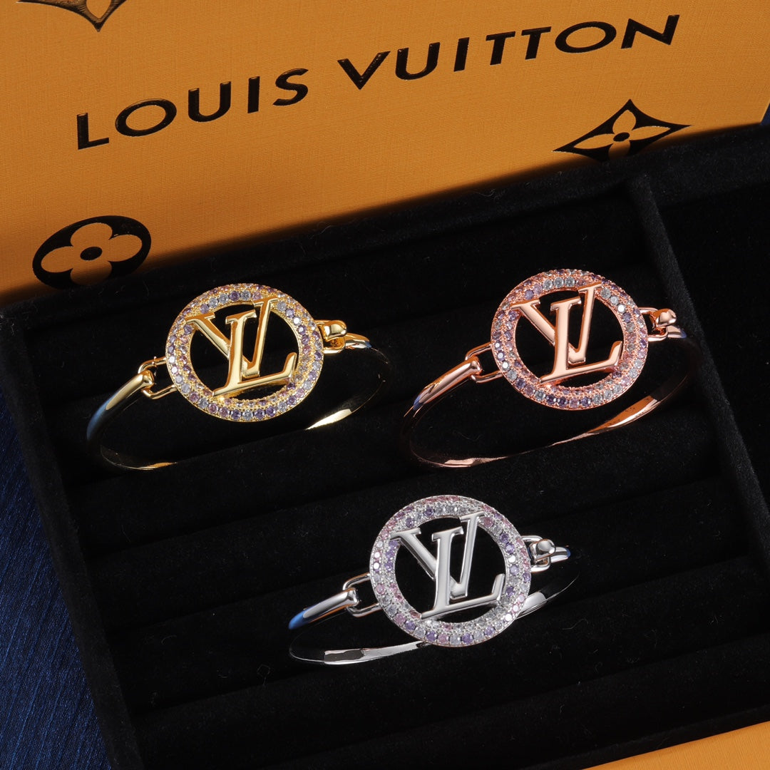 Louis Vuitton Gold-Tone Tresor Bracelet – Luxury Jewelry – product image 9