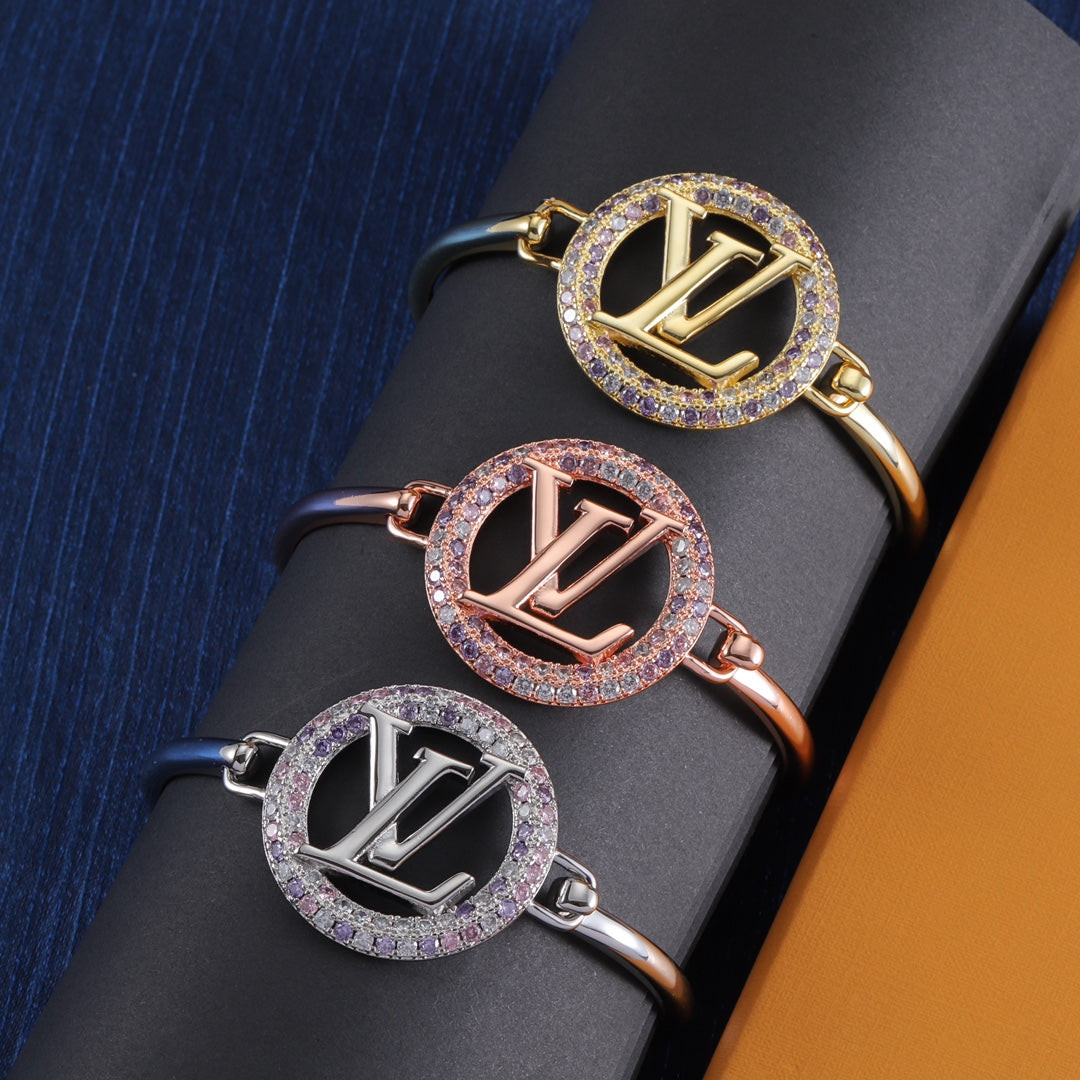 Louis Vuitton Gold-Tone Tresor Bracelet – Luxury Jewelry – product image 10