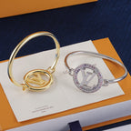 Louis Vuitton Gold-Tone Tresor Bracelet – Luxury Jewelry – product image 11