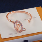 Louis Vuitton Gold-Tone Tresor Bracelet – Luxury Jewelry – product image 12