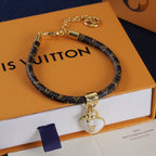 Louis Vuitton Heart Padlock Leather Bracelet – Luxury Jewelry – product image 10