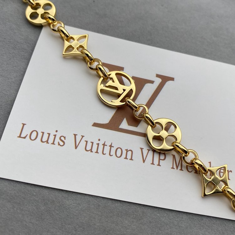 Louis Vuitton Hollow Brass Bracelet – Luxury Jewelry – product image 3