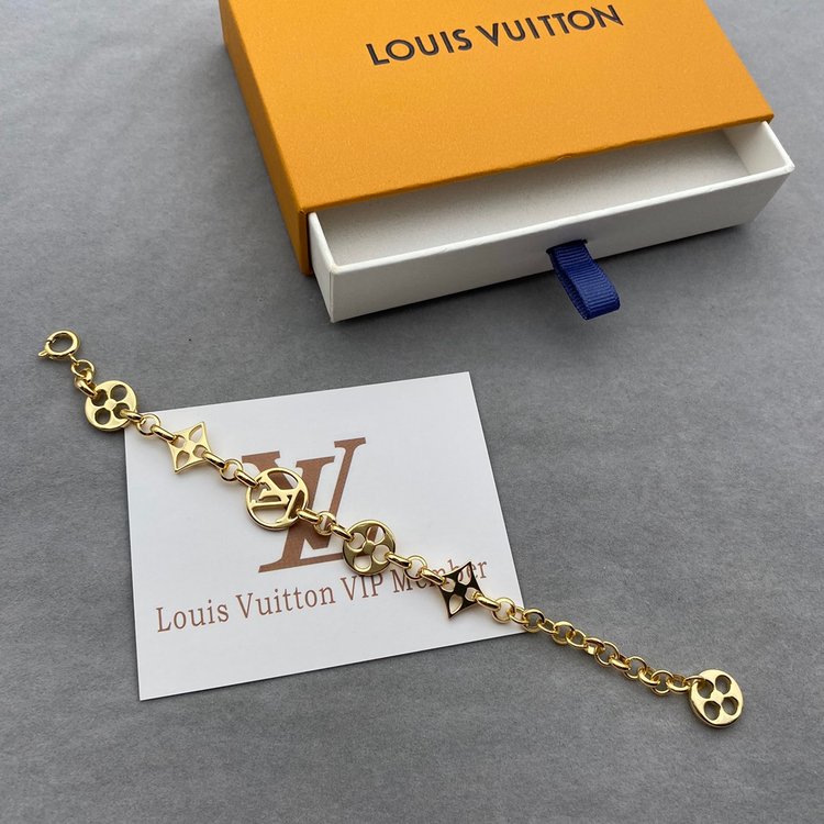 Louis Vuitton Hollow Brass Bracelet – Luxury Jewelry – product image 5