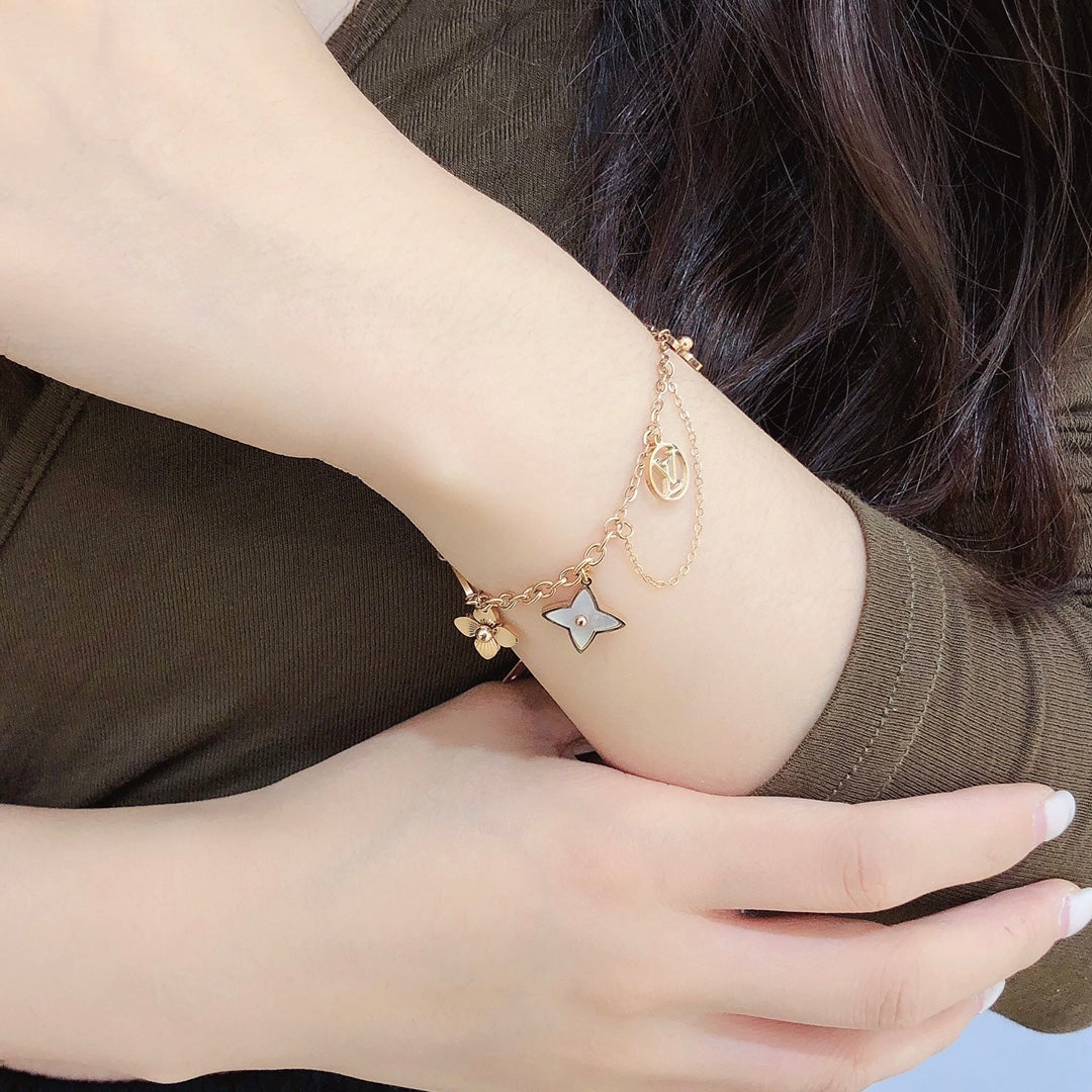 Louis Vuitton Hollow Pendant Bracelet – Luxury Jewelry – product image 2