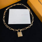 Louis Vuitton Individual Lock Chain Necklace – Luxury Designer Jewelry – product image 1