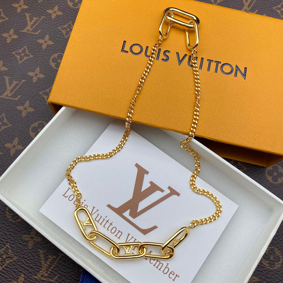 Louis Vuitton Interlocking Bracelet Necklace – Luxury Jewelry – product image 2