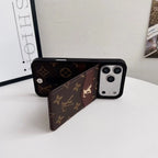 Gucci iPhone 17 Pro Max Case with Card Holder – Classic Monogram Leather