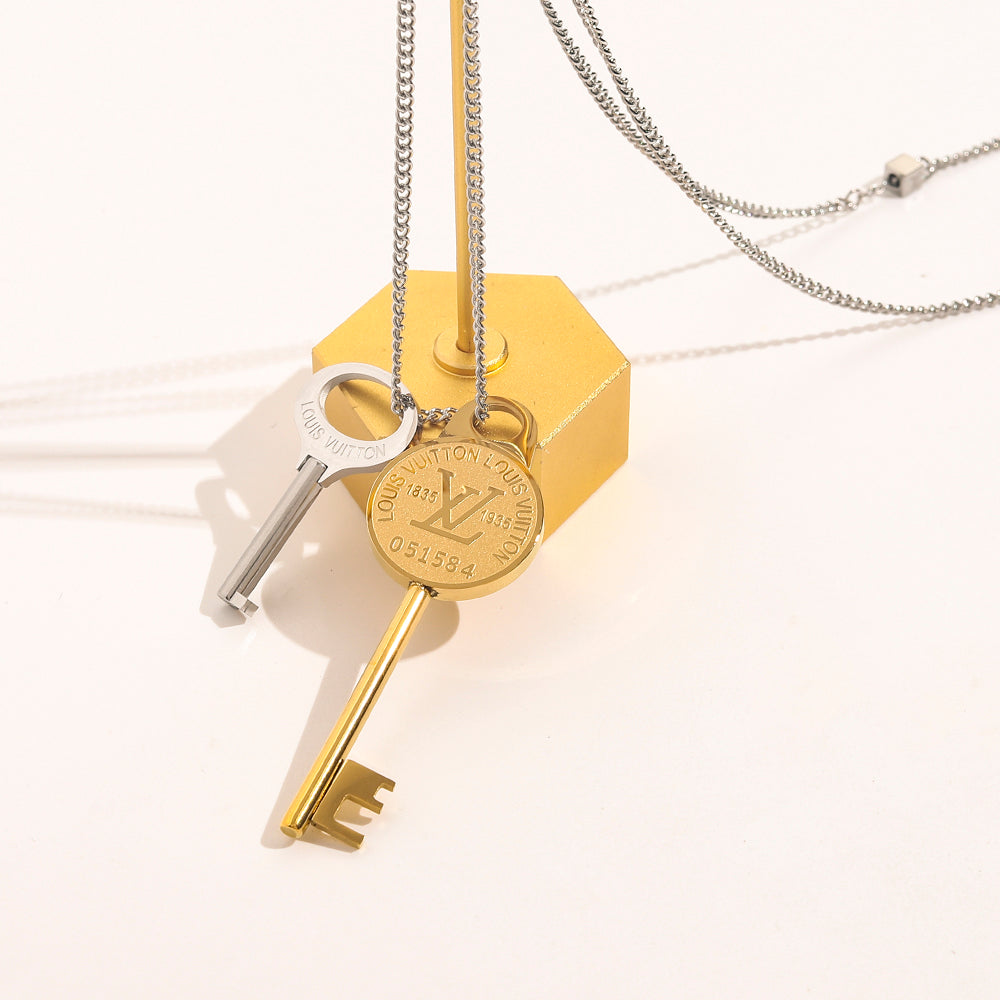 Louis Vuitton Keys Sweater Necklace – Luxury Designer Jewelry – product image 3