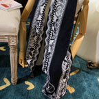 Louis Vuitton Knit Pattern Cashmere Scarf for Women – product image 11