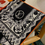Louis Vuitton Knit Pattern Cashmere Scarf for Women – product image 5
