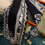 Louis Vuitton Knit Pattern Cashmere Scarf for Women – product image 7