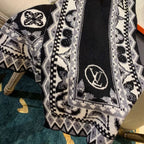 Louis Vuitton Knit Pattern Cashmere Scarf for Women – product image 8