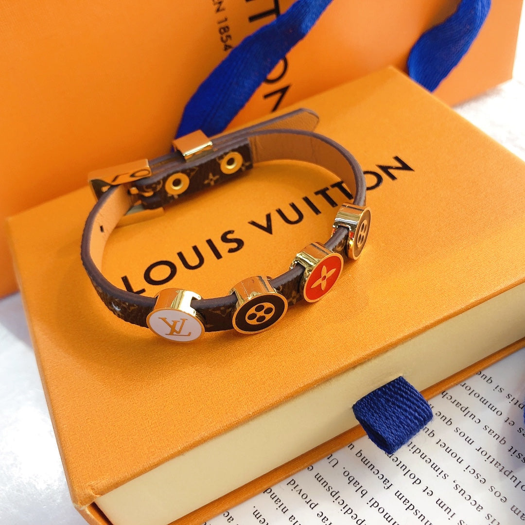 Louis Vuitton Leather Bracelet – Luxury Jewelry – product image 1