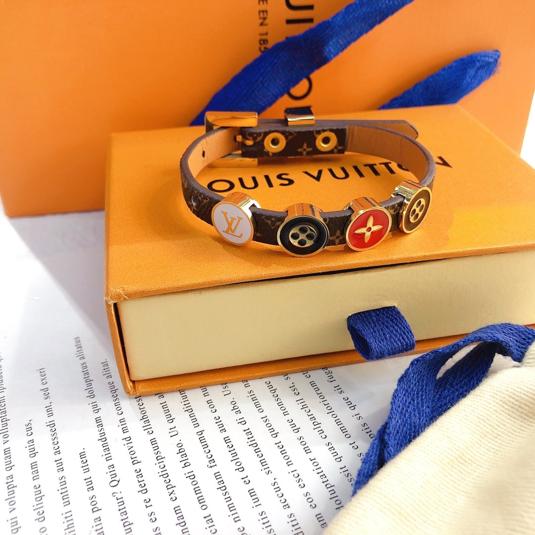 Louis Vuitton Leather Bracelet – Luxury Jewelry – product image 2